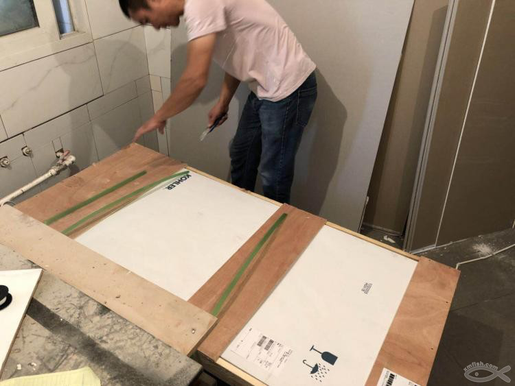 一家四口期盼已久的浴缸入場啦！歡迎你丫！